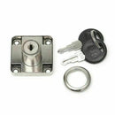 20mm Drawer Tubular Cam Lock For Door Mailbox Cabinet 2 Keys + TOP Cupboard I9G5