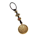 Handmade Tibetan Buddhism Amulet Nepal Copper Eight-diagram-shaped Amulet