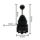 Joystick Switch Monolever Controllers 2 Position 2 NO Momentary Type AC