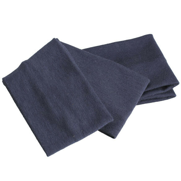 2PCS Sporty Yoga Biker Wide Headband Hood Stretch Ribbon Hairband Navy  A