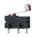5Pc/Set Micro Roller Lever Arm Open Close Limit Switch KW12-3 PCB Microswitch LJ
