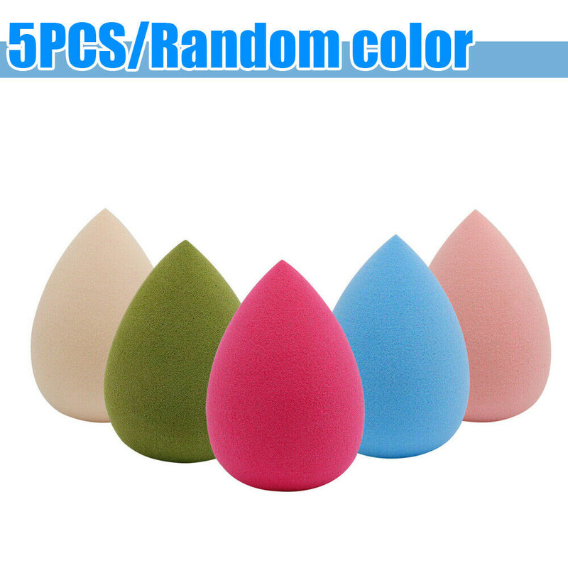 5* Beauty Foundation Blending Makeup Sponge Blender Flawless Buffer Puff Set