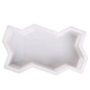 Three Waveform Garden Path Plastic Concrete Paving Brick Mold Diy Walkway C L3M4