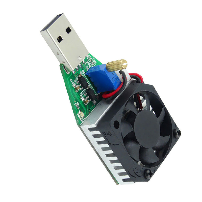 Industrial Grade Electronic Load Resistor USB Discharge Battery Tester 15W