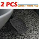 1 Pair Car Brake Clutch Pedal Pads Rubber Pads Covers for Ford Transit Parts