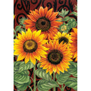 5D DIY Full Round Drill Diamond Painting Flowers Art Embroidery Kits (B914)