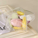 5 PCS Five-Pointed Star Transparent Plastic Craft Ball Acrylic Display 8CM IQL