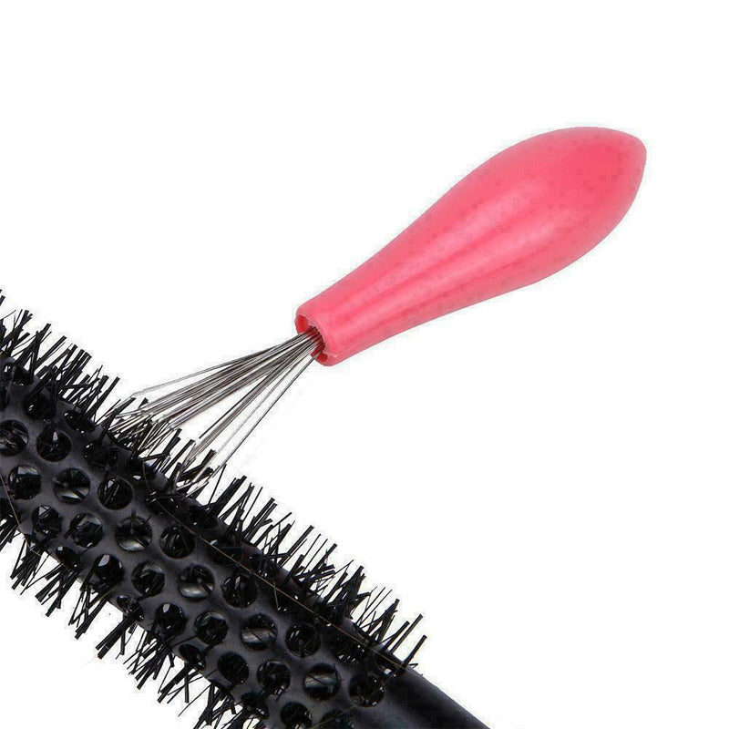 Comb Hair Brush Cleaner Cleaning Remover Embedded Tool Beauty I0A8 Handle P N6F0