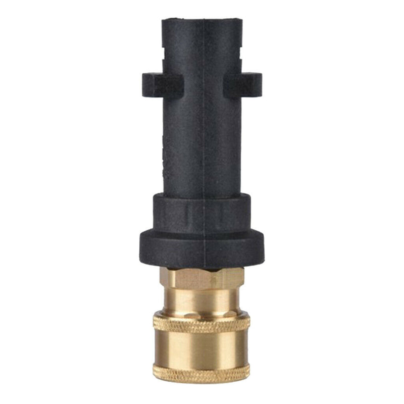 1pc 1/4" Pressure Washer Foam Lance Adapter Connetor For Karcher K2 K3 Accs
