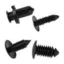 240ps 12Size Car Bumper Panel Retainer Fastener Trim Rivet Clip Push Pin Plastic