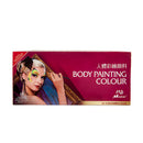 Cosmetics Pigment Powder Lot Safe Colorant Set for Body Painting Bridal Makeup