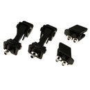 Pair Metal Locking Hood Lock Catch Latch Kit For Jeep Wrangler TJ 1997-2007