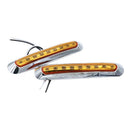 2Pcs 9 Led Side Marker Lights Tail Lamp Car Truck Trailer Rear Lights Parki M9A5