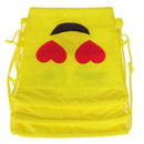 Expression non-woven drawstring bag backpack kids travel school decor gift b 3C