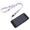 Universal flower mobile phone lanyard badge holder diy hang rope phone straps OZ