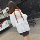 2018 Women Messenger Bag Single Strap Shoulder Bag Lady Lace Crossbody Bage R2D2
