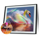 Drill Swan Lake 5D Diamond DIY Painting Home Decor Cross Craft Stitch