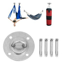 5pcs Stainless Steel Rotatable Hammock Swing Hanger Hook Fixed Hanging Z7Q4