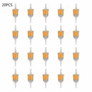 20PCS Universal Large Inner In-line Fuel Filter Gas Petrol Pipe 1/4