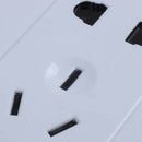 White Imitation Double AS Plug Socket Wall Safe Security Secret Hidden Stas