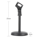 Desktop Microphone Stand Adjustable Disc Microphone Stand