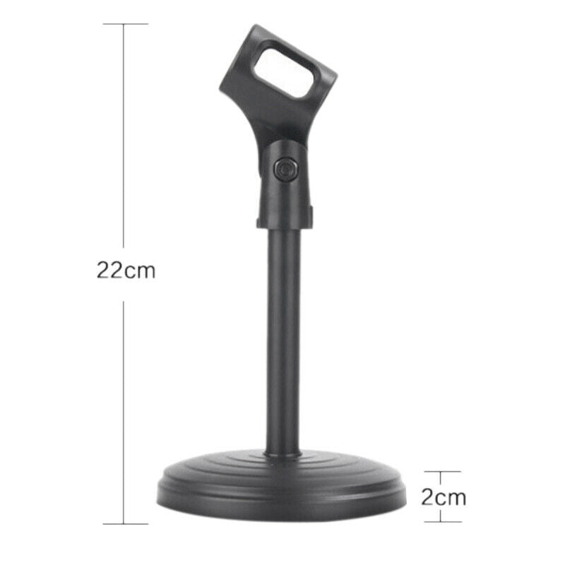 Desktop Microphone Stand Adjustable Disc Microphone Stand