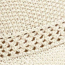 Fashion Bow Sun Hats Women Ponytail Sun Cap Ribbon Knitted Raffia Hat For W J8H7