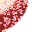 Butterfly Lily Flowers Pattern Fan Gift Fan