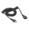 HDMI Male to HDMI Female Spring Cable Line Connector for 1080p HDTV PC Tablet
