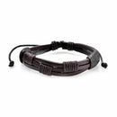 Multilayer Bracelet Men Casual Fashion Braided Leather Bracelets For Women  I4V6