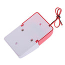1Pc Mini Strobe Wired Siren Indicator Light Sound Alarm Lamp Flashing Light Ew