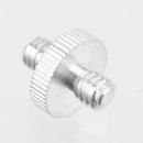 1/4" Male to 1/4" Male Threaded Camera Screw Adapter Holder NEU For Tripod G1B9