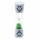 Childrens Toothbrush Timer Hourglass Kids Sandglass Smile Sand Egg 2 Minute X9Y4