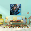 Diamond Painting Kits Eagle and Woman Full Round Drill Picture Handicrafts