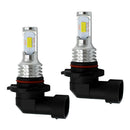 2 Pcs Mini 80W SMD Vehicle Sides Front Foglight Lamp DRL Bulbs HB4 9005 3570