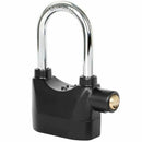 Long Manila Padlock with Alarm 110 dB Robust Resistant to Intemperies