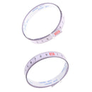 2Pcs Miter Router Ruler Self Adhesive Metric Track T-Track Tool Reverse and