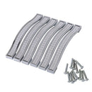 6 x Crystal Furniture Handle Bar Grip Handle Kitchen Cabinet Drawer Door Ha Z3B4