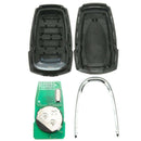 Universal 4 Channel Cloning Garage Door Remote Control Key Fob 433MHZ Remote