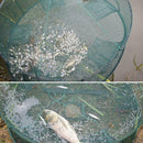 Automatic Fishing Net Trap Cage Round Shape Open For Crab Lobster Crayfish L4T7