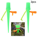 2pcs Automatic Drip Watering Irrigation Tool Kits Spikes Gardening Plant Pot.3C