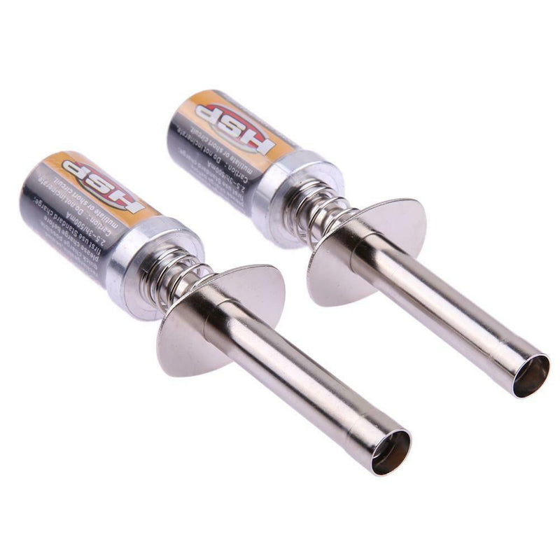 2pcs Rechargeable Glow Starter Igniter for 1/8 Gas Nitro Engine RC Cars