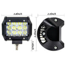4inch 36W 3-Row LED Work Light Bar Flood Lamp for Off-road SUVs Boats Jeeps