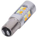 Error Free White/Amber 1157 Led Drl Switchback Turn Signal Parking Light Bu