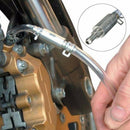 Motorcycle Brake Clutch Bleeder Valve Hose One Way Oil Bleeding Tools Kits