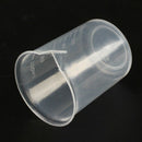 5 pieces of 100 ml Transparent measuring cup Laboratory plastic measuring c C1C1