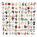 20pcs/pack Enamel Mixed Alloy Pendant Charms Jewelry DIY Accessories Random XMAS