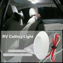 3 inch Trailer Boat Cabin Dome Lamp Interior Lighting Round 12 LED Ceiling Light