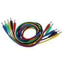 Banana Plug to Banana Plug 5 Color Test Cable Wire for Multimeter Probes