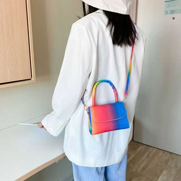 Crossbody Bag PU Leather Women Small Flap Shoulder Pouch Casual Female Messenger
